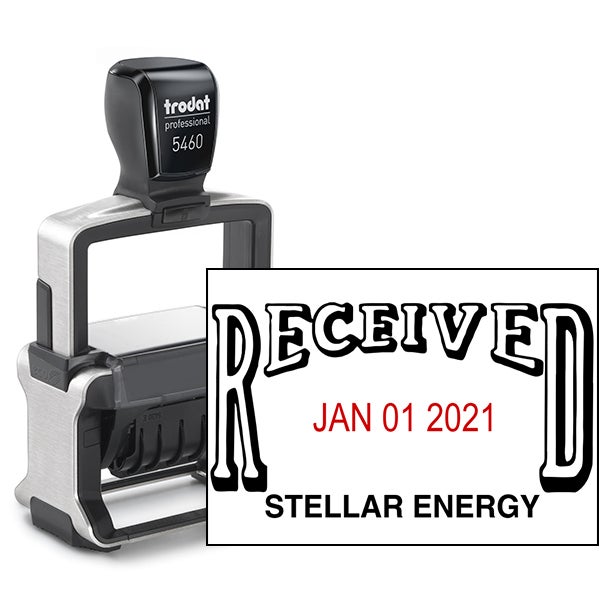 Trodat Professional Received Dater Stamp
