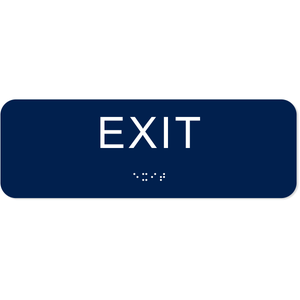Exit ADA Sign