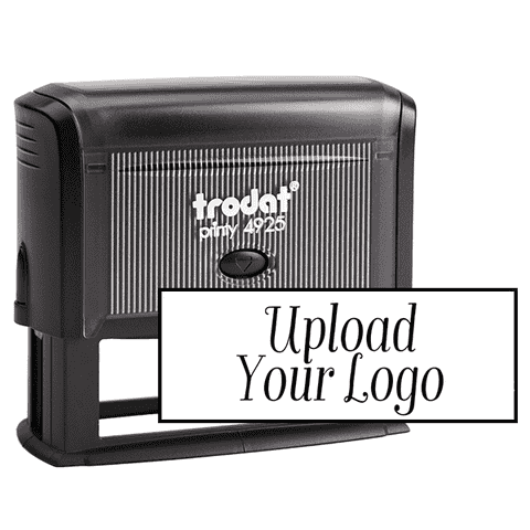 Custom Large Rectangle Logo Stamp