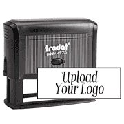 Custom Large Rectangle Logo Stamp