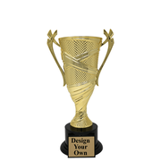 Textured Cup Small Award Trophy