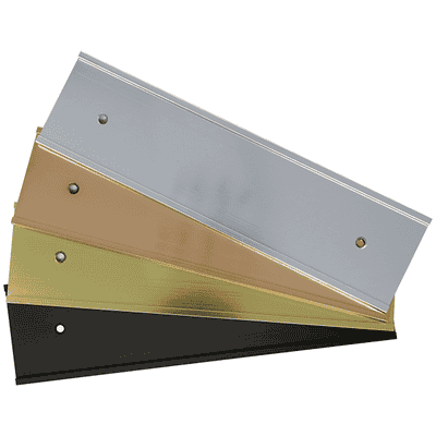 Aluminum Wall Sign Holder Only | Multiple Sizes
