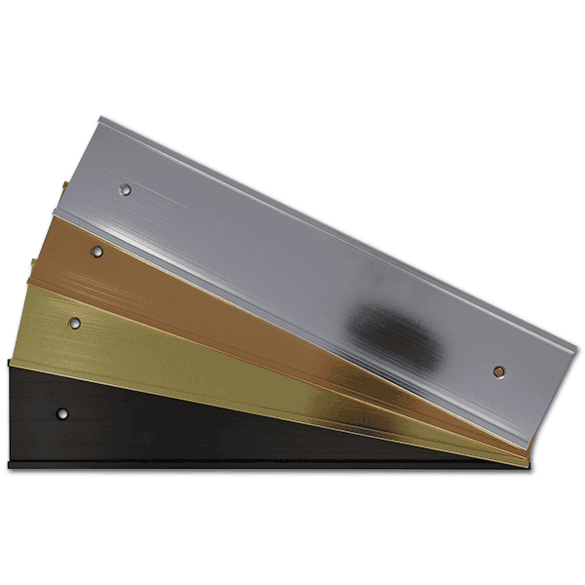 2" x 10" Aluminum Wall Holder