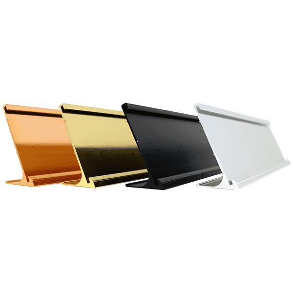 2" x 10" Aluminum Desk Holder