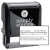 Louisiana Acknowledgment Notary Stamp