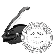 New Hampshire Round Notary Seal