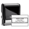 North Dakota Notary Stamp - Rectangular