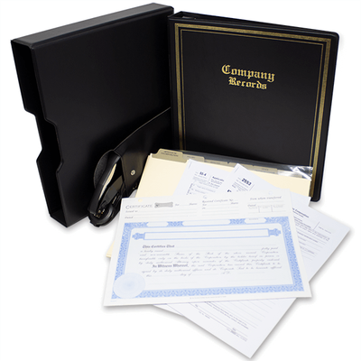 Corporate Kit for S-Corps or C-Corps