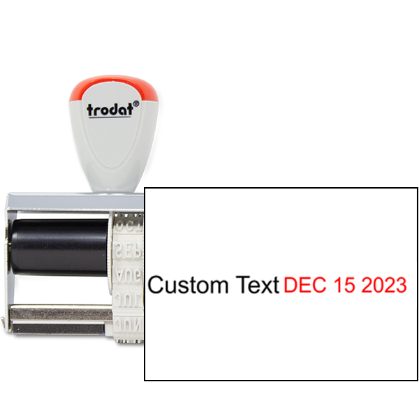 Trodat 3150 Custom Text Dater Stamp