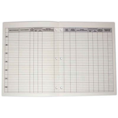 Stock Transfer Ledger - alternate view