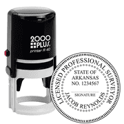 State of Arkansas Land Surveyor Seal Stamp