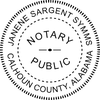 Alabama Notary Seal Embosser