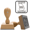 State of Georgia Interior Designer Square Stamp