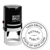 New York Notary Round Stamp