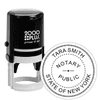 New York Notary Round Stamp