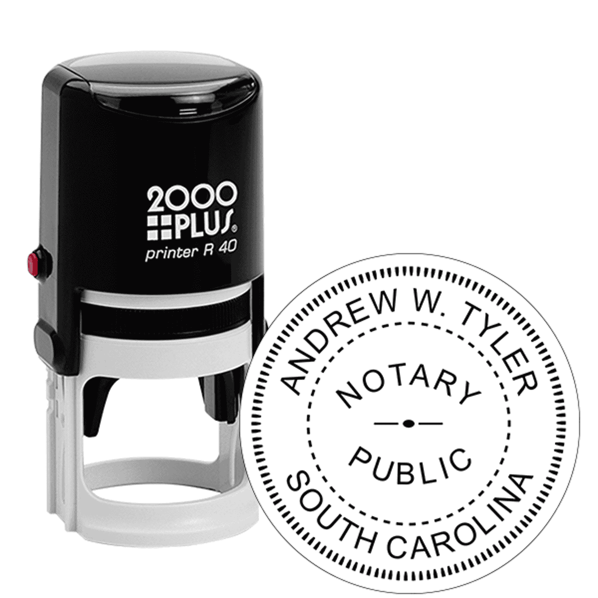 South Carolina Notary Round Stamp