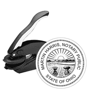 Ohio Notary Round Seal Embosser