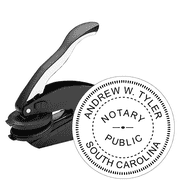 South Carolina Notary Round Seal Embosser