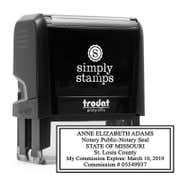 Missouri Notary Rectangle Seal