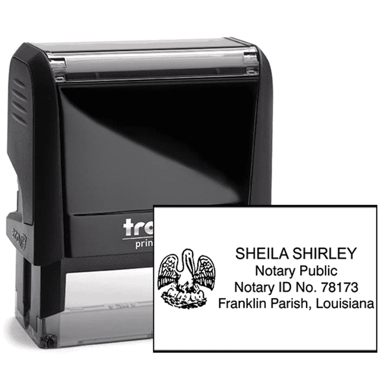 Louisiana Notary Rectangle