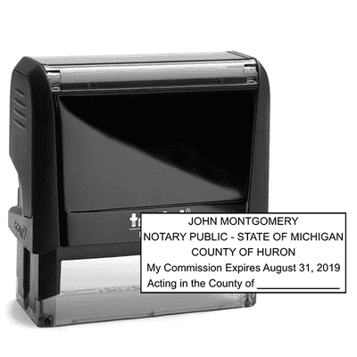 Michigan Notary Seal Stamp