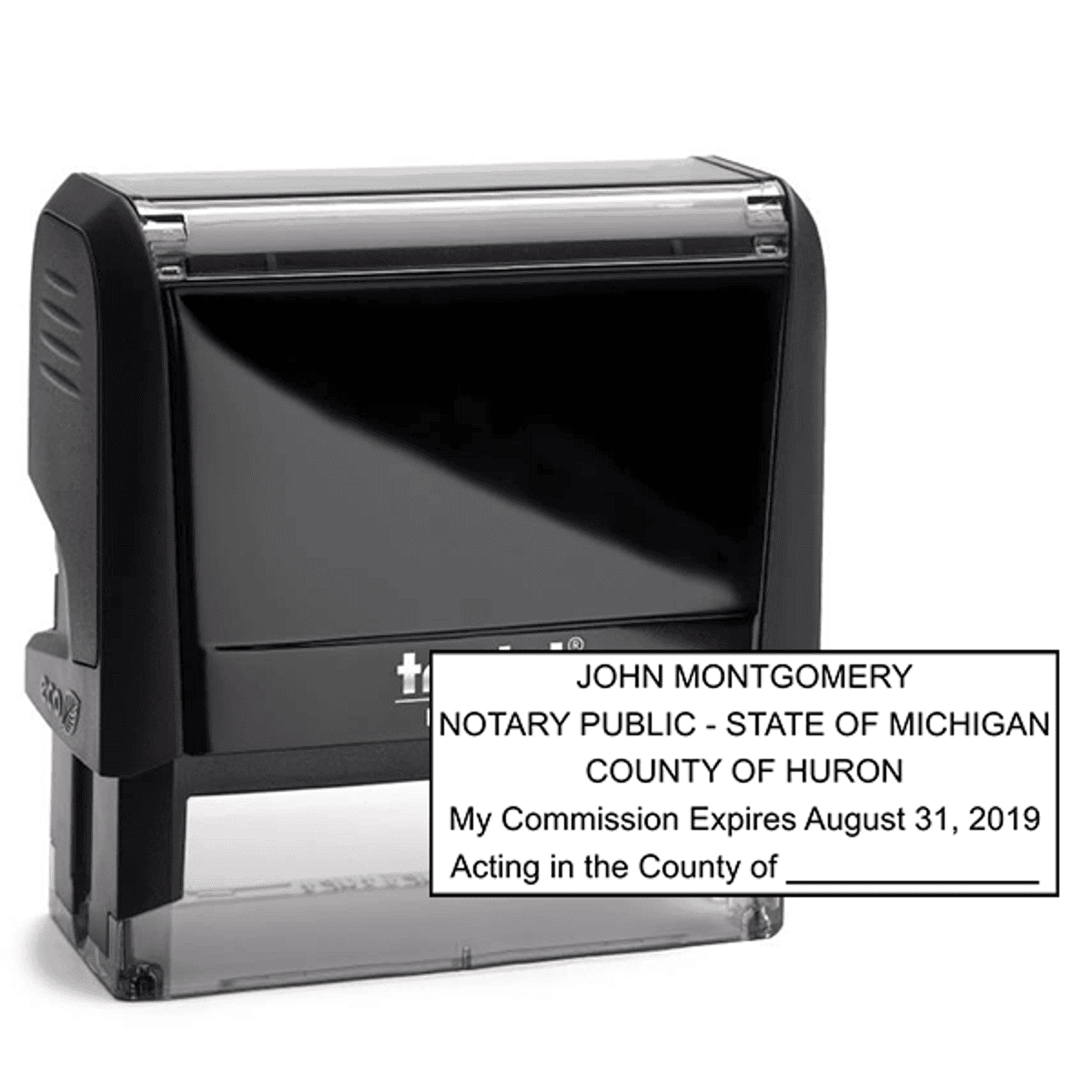 Michigan Notary Seal Stamp