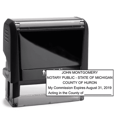 Michigan Notary Seal Stamp
