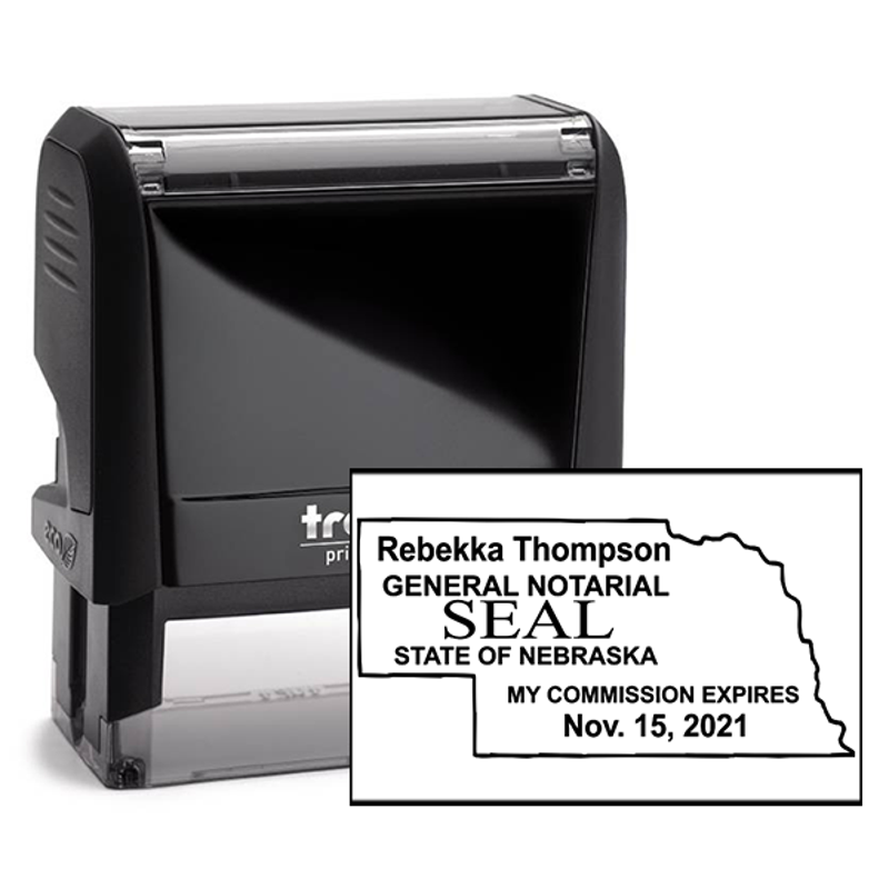 Nebraska Notary State Stamp