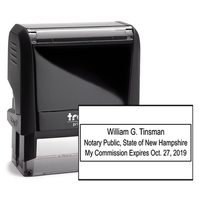New Hampshire Notary Rectangle