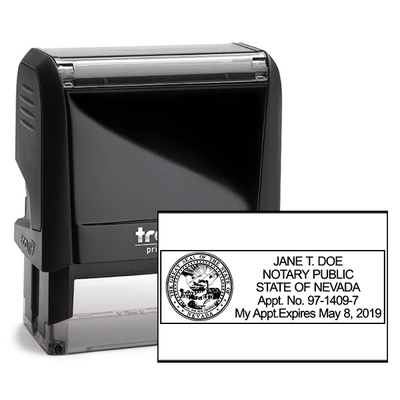 Nevada Notary Rectangular for Resident