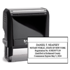 New York Notary Stamp - Rectangle