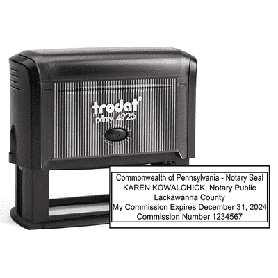 Pennsylvania Notary Public Seal Stamp