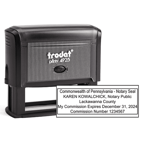 Pennsylvania Notary Public Seal Stamp