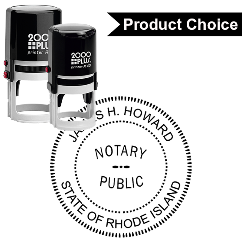 Rhode Island Notary Round