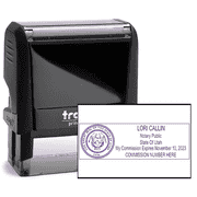 Utah Rectangle Notary Seal