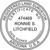 State of Arizona Land Surveyor