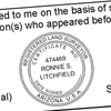 State of Arizona Land Surveyor Seal Imprint