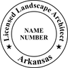 State of Arkansas Landscape Architect