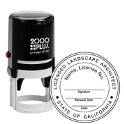 State of California Landscape Architect Seal