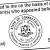State of Connecticut Corporate Architect Seal Imprint