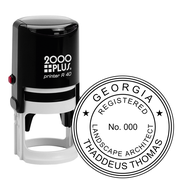 State of Georgia Landscape Architect Seal