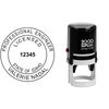 State of Idaho Engineer Seal Seal Body and Imprint