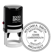 State of Kentucky Architect Seal