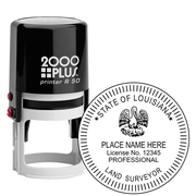 State of Louisiana Land Surveyor Seal