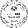 State of Louisiana Landscape Architect