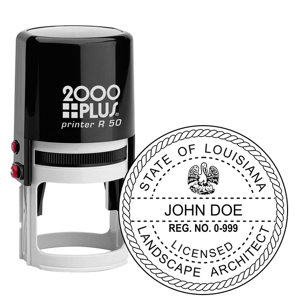 State of Louisiana Landscape Architect Seal