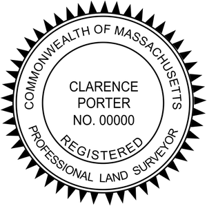 State of Massachusetts Land Surveyor