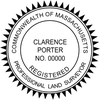 State of Massachusetts Land Surveyor