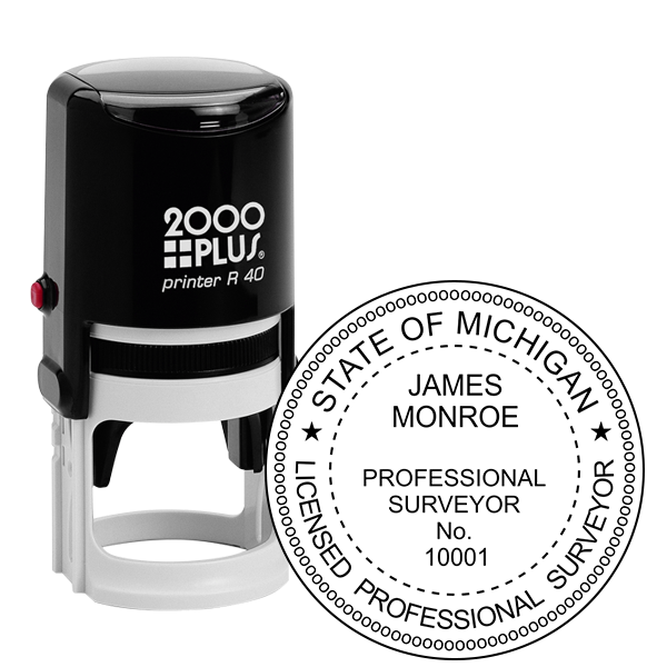 State of Michigan Surveyor Seal