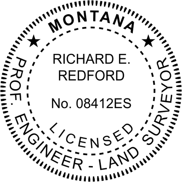 State of Montana Engineer & Land Surveyor
